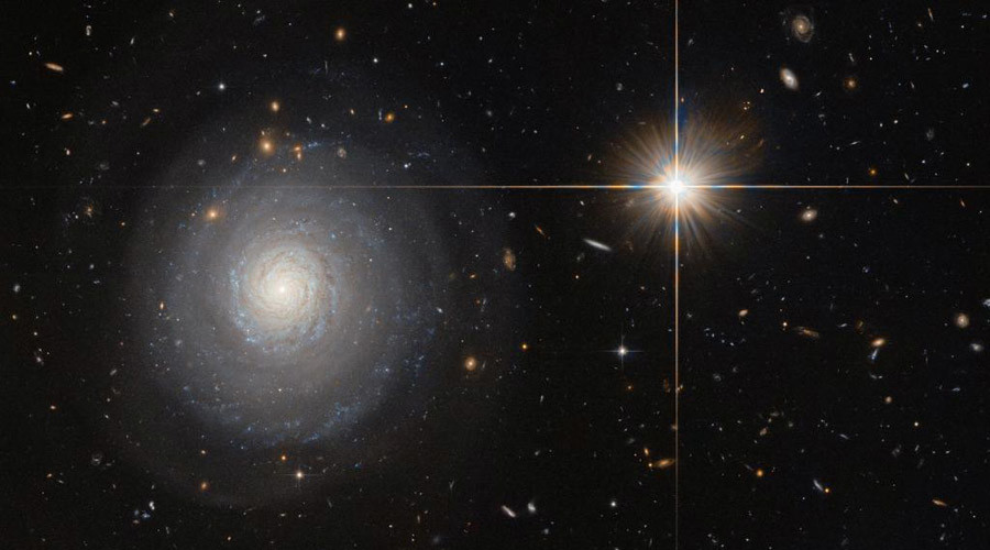 NASA captures image of ‘starburst’ galaxy forming 100s of stars every year