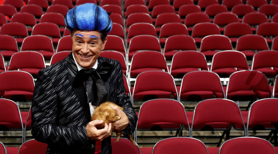 Republican ‘Hunger Games’: Comedian Stephen Colbert crashes RNC stage (VIDEO)
