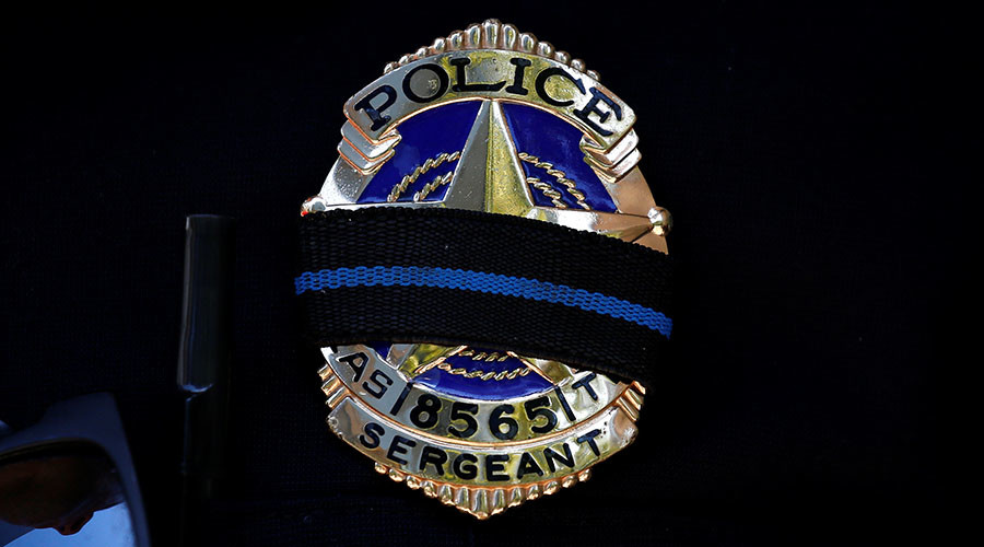 Number of US police officers killed by guns surges by 72 percent compared to July 2015