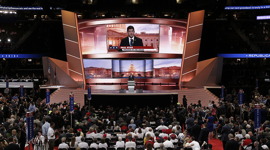 Paul Ryan struggles to convince many he supports Trump at RNC