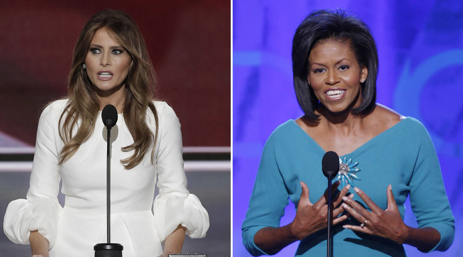 Proof: Melania Trump definitely did not copy Michelle Obama (VIDEO)