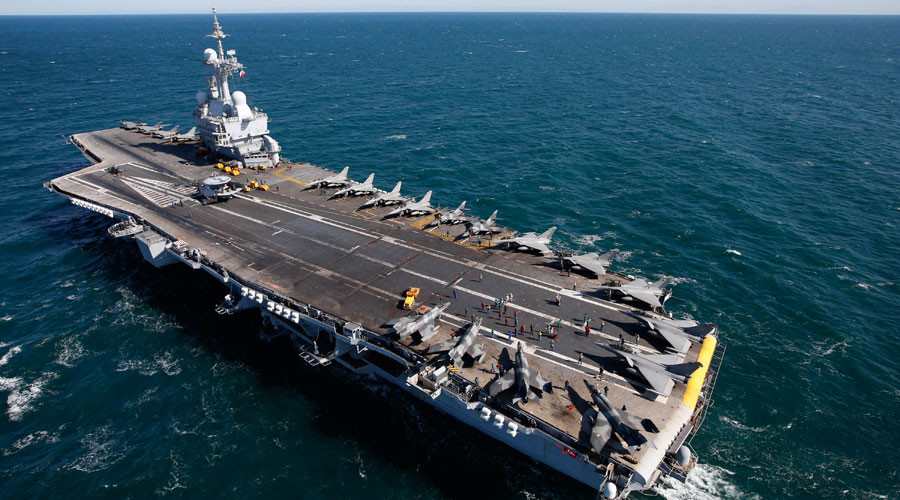 France to deploy aircraft carrier against ISIS, will supply Iraqi forces with heavy weapons