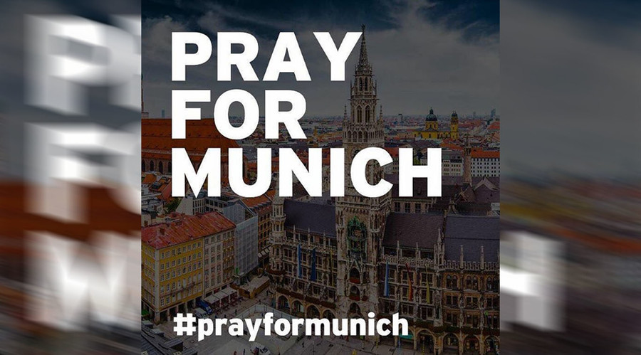#PrayforMunich: World reacts to Germany mall shooting