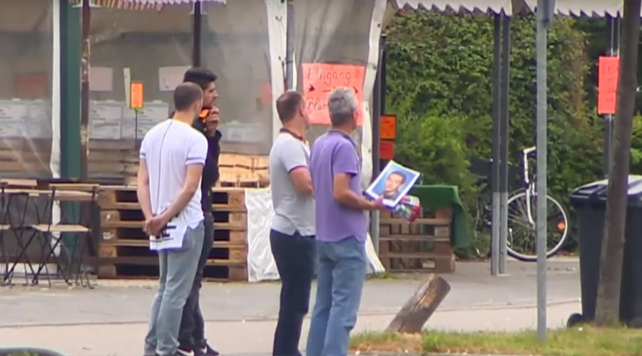 ‘In a nightmare’: Grief-stricken father mourns loss of his son at Munich shooting site (VIDEO)