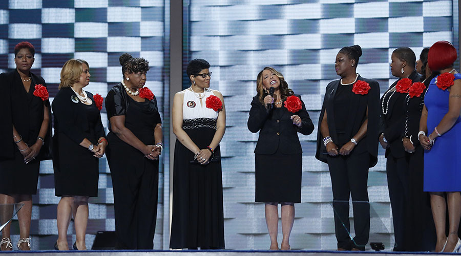 ‘Mothers of the Movement’: DNC guests spark trending Twitter war over Black Lives Matter