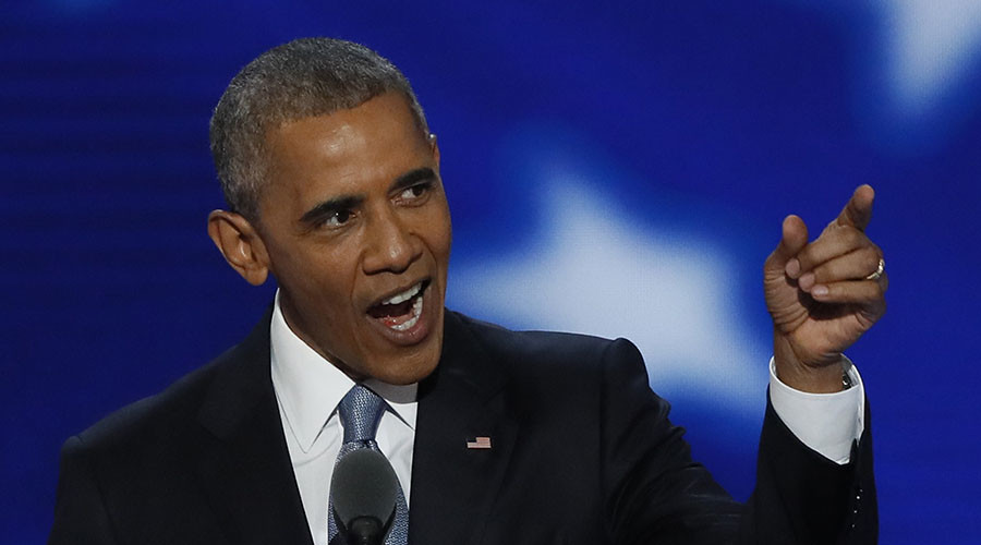 ‘No On TPP': Hecklers Disrupt Obama’s DNC Speech — RT America