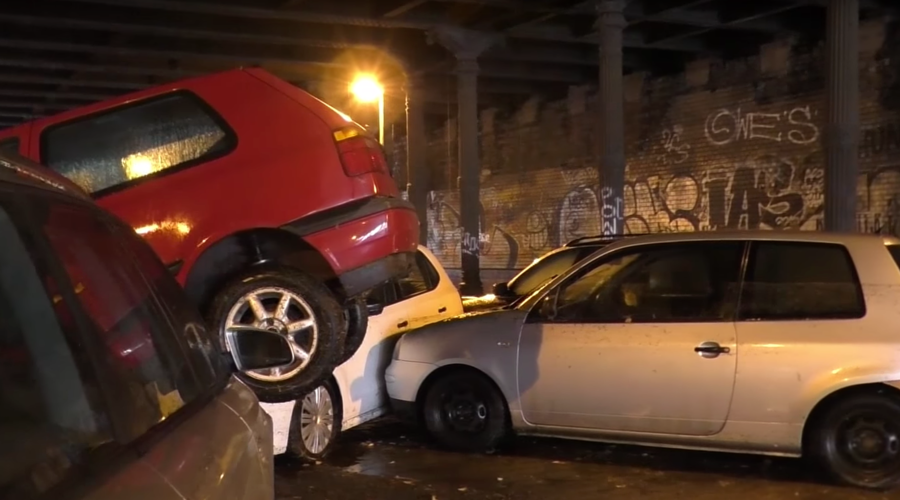 40 car pile-up in Berlin tunnel after city battered by severe storms (VIDEOS, PHOTOS)