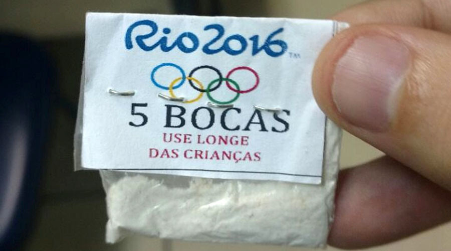 Rio police discover Olympic-branded drugs as crime concerns grow