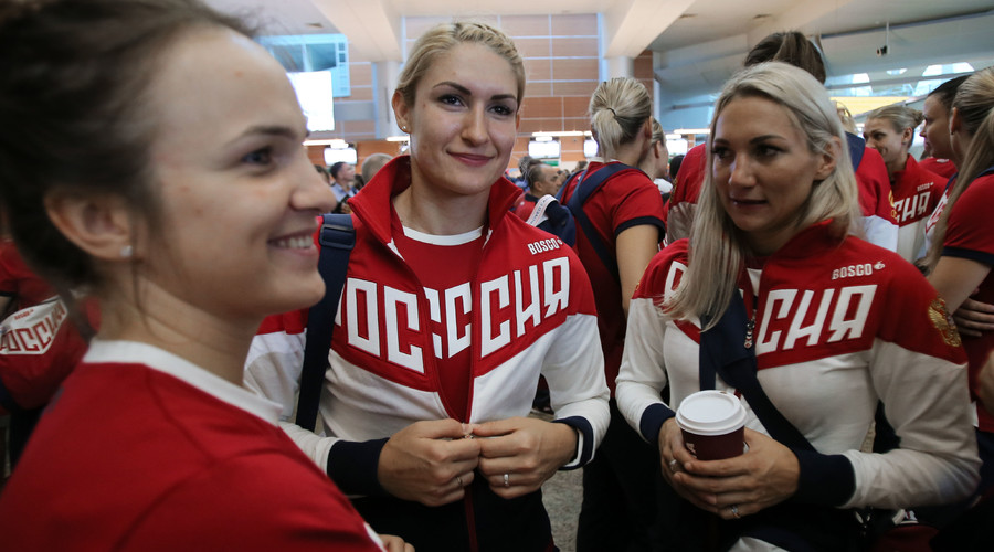 russian olympic committee shirt