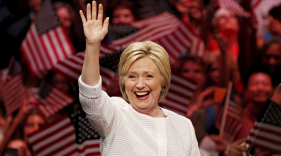 ‘America is great because it’s good:’ Clinton mixes Sanders’ ideas with some sweet words