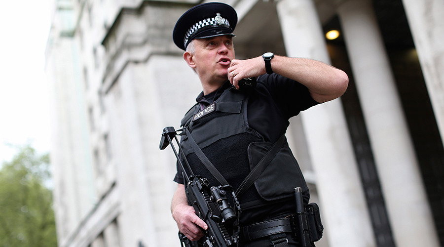 Firearms used on only 7 occasions by British police over 12 month period