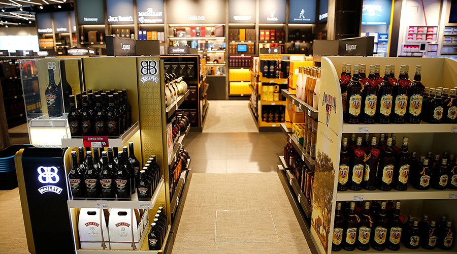 High and dry: Alcohol crackdown at UK airports after boozy Brits wreak havoc