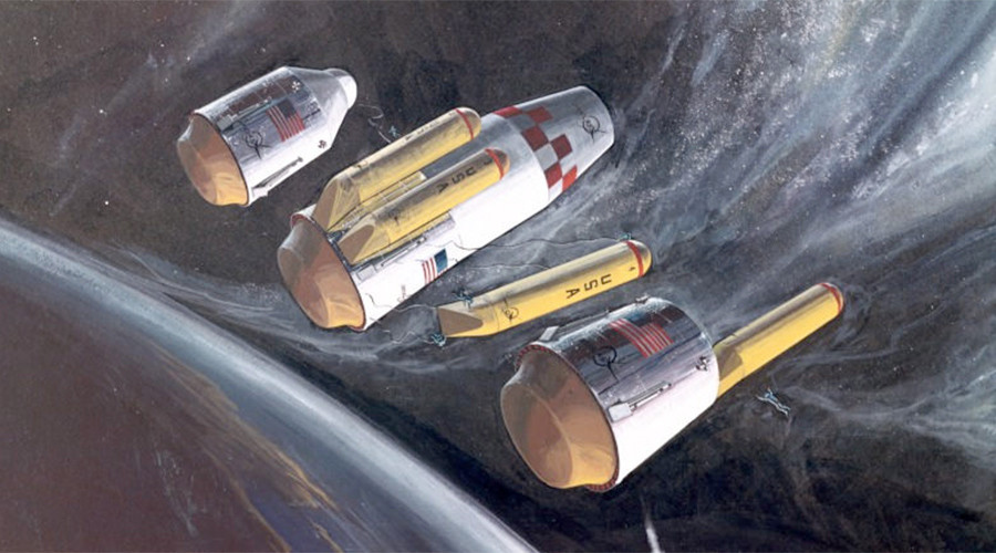 Back to the future: Space concept art of ‘60s & ‘70s now looks closer to fact than fiction (PHOTOS)