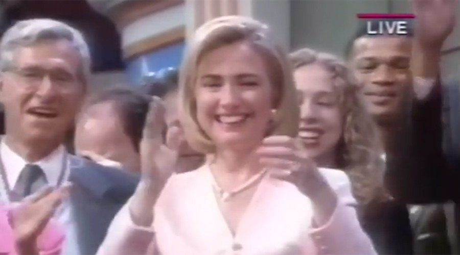 Watch Hillary Clinton get down to the Macarena at 1996 DNC (VIDEO)