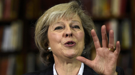Britain's Home Secretary, Theresa May. © Dylan Martinez