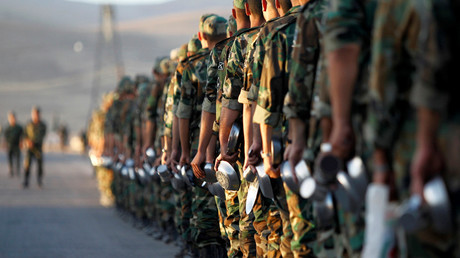 New Syrian army recruits © Omar Sanadiki 