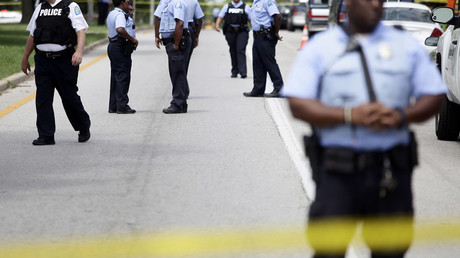 FILE PHOTO: St. Louis Police Officers © Joshua Lott