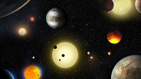 This artist's concept depicts select planetary discoveries made to date by NASA's Kepler space telescope. © W. Stenzel / NASA