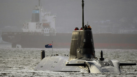 HMS Astute, the first of the biggest ever hunter-killer submarines to be ordered by Britain's Royal Navy. © David Moir