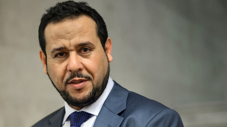 Leader of the Libyan conservative Islamist al-Watan Party and former head of Tripoli Military Council, Abdelhakim Belhadj. © Fabrice Coffrini