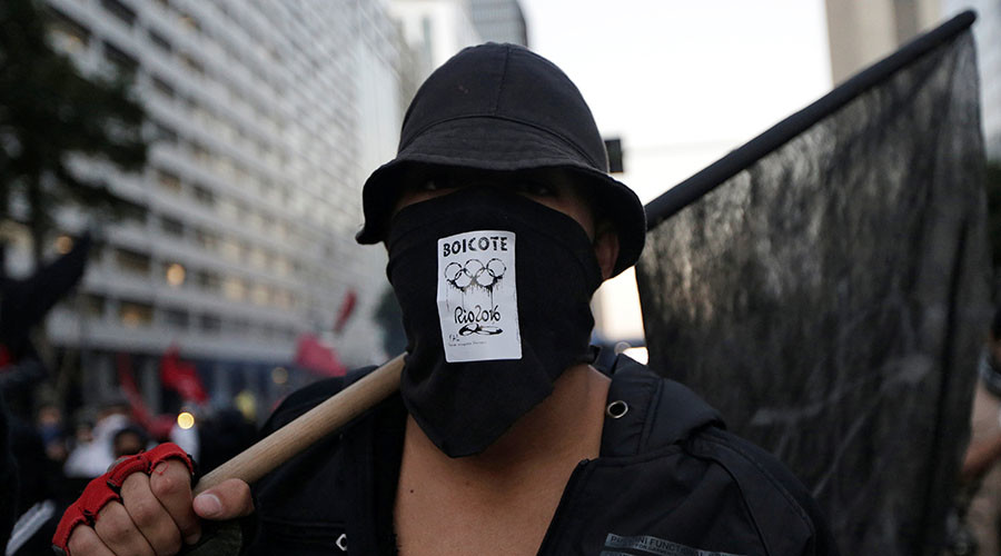‘Enjoy Olympics, we’re paying high price’: Thousands across Brazil hold pre-Rio rallies