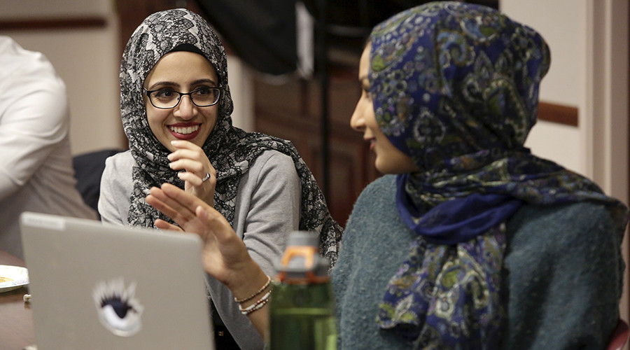 #CanYouHearUsNow: Muslim women respond to Trump’s Khan statement