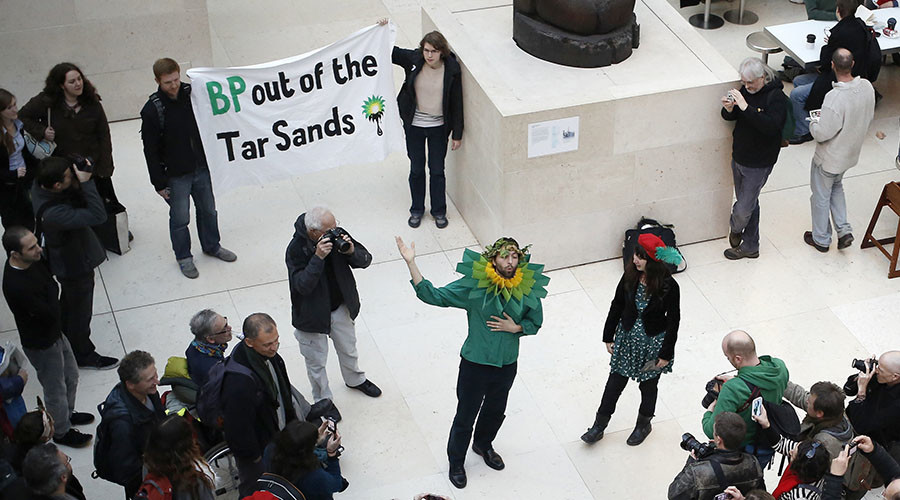 Celebrities accuse BP of exploiting the arts