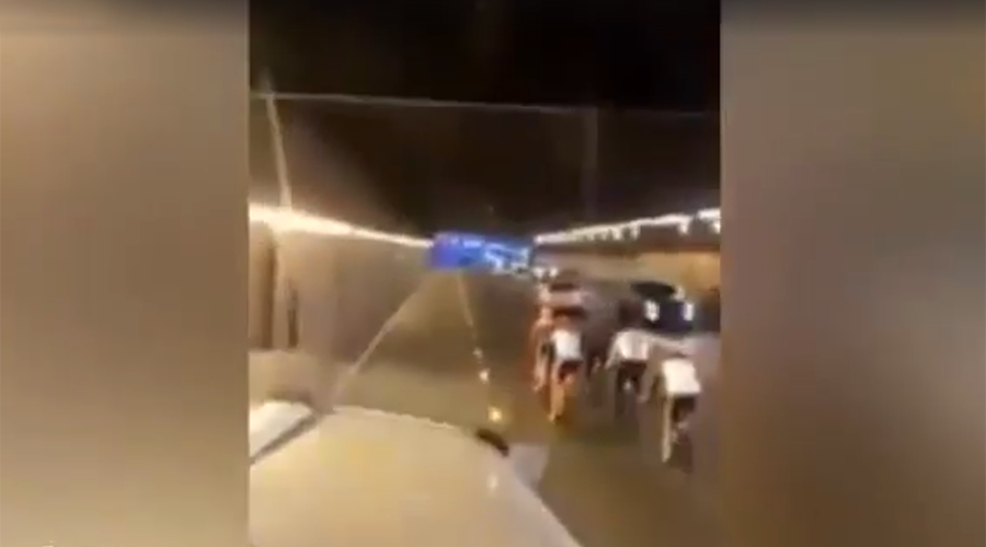 ‘We hate pushbikes’: Truck driver soaks cyclists in road rage prank