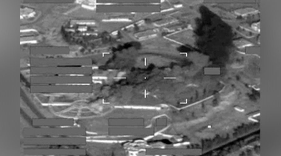 Saddam’s Mosul palace-turned-ISIS training camp bombed by British jets