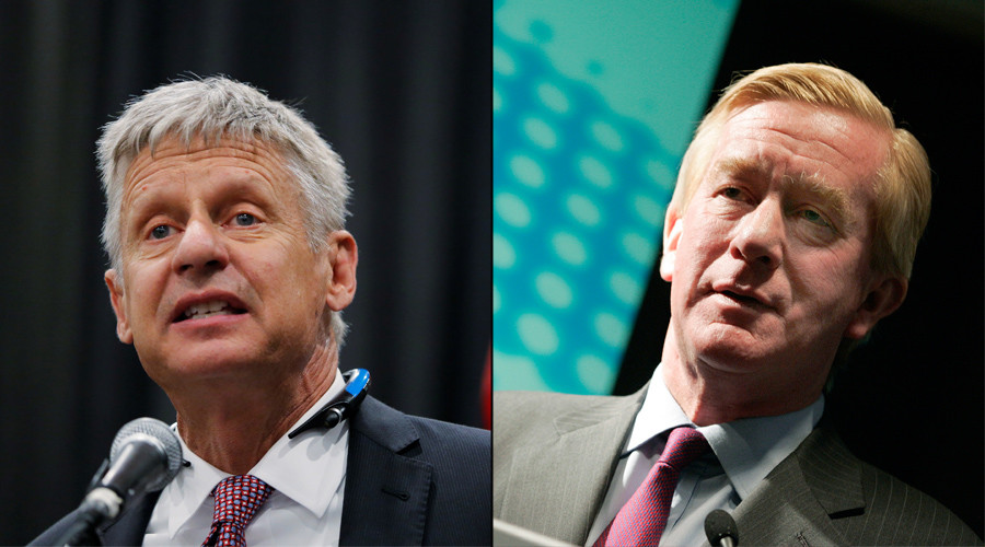 Pay to play & loose screws: Libertarian candidates blast both major-party nominees