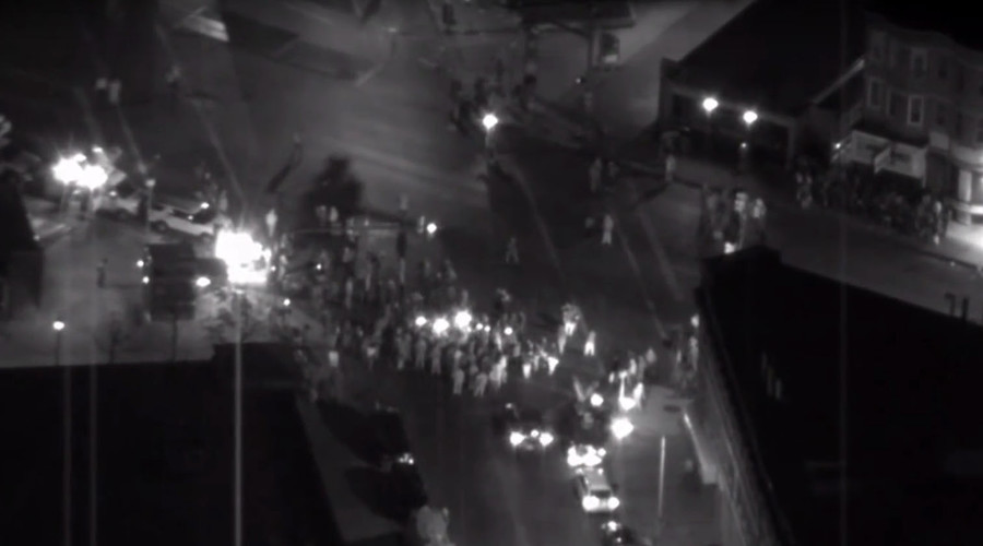 FBI releases 18 hours of surveillance footage from Freddie Gray protests