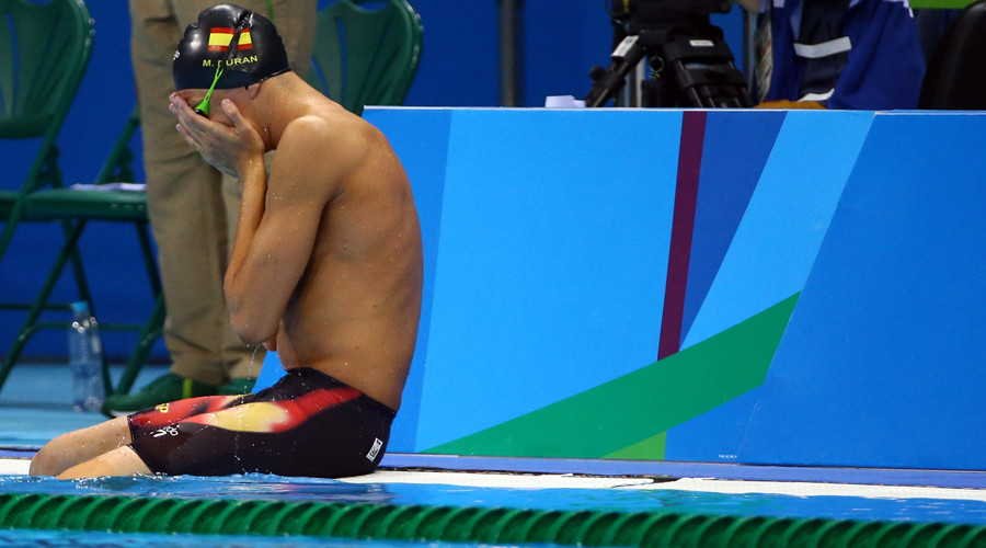 Spanish swimmer gets 2nd chance after false start disqualification