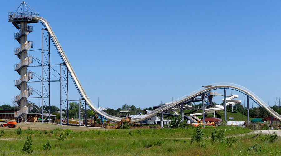 10-yo boy dies on world’s tallest waterslide in Kansas waterpark