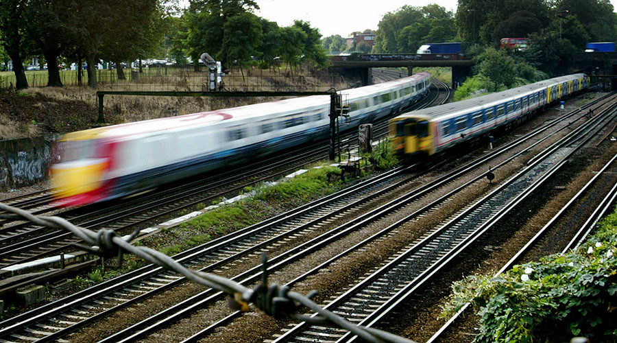 Mum was right: Never stick your head out of a moving train... or this happens