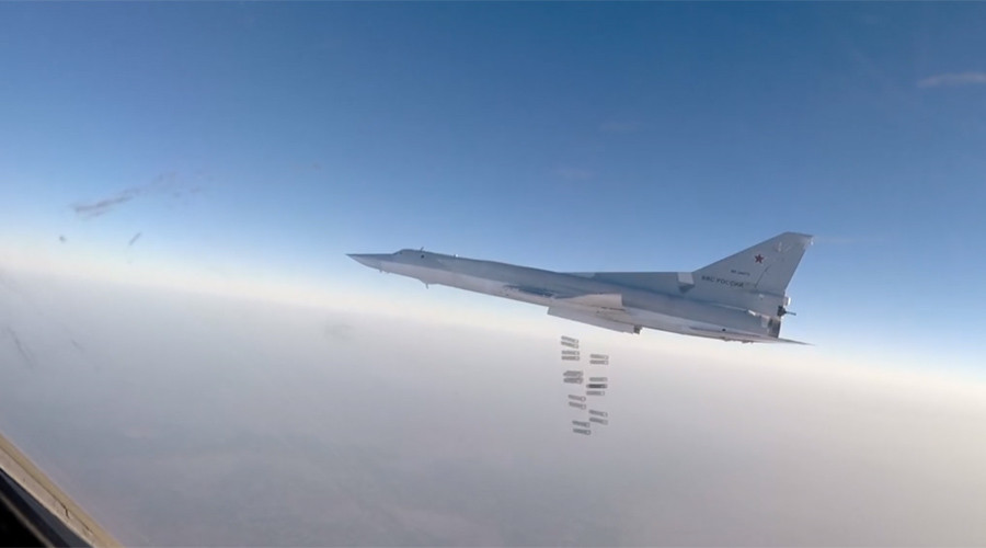 Russian bombers destroy ISIS chemical weapons plant near Raqqa, Syria
