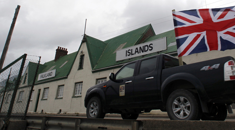 May urges Argentina to allow more flights & oil exploration around disputed Falklands