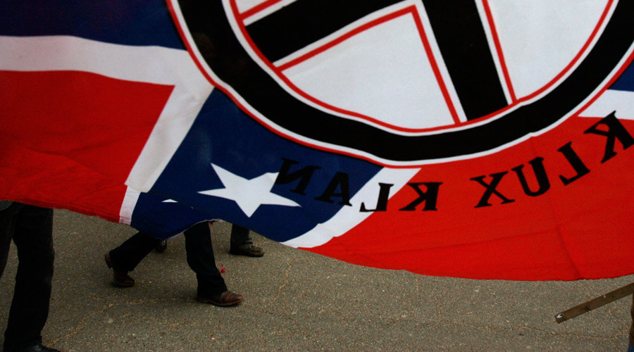Black teacher given KKK robe, Confederate flag at conference