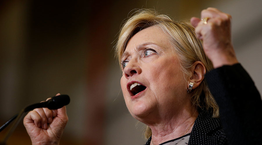 Clinton takes commanding lead in key battleground states – poll