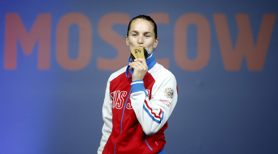 Russian fencer Velikaya becomes Olympic champion and army captain in same week