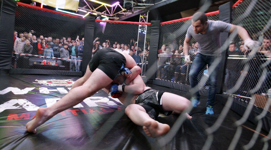 3 spectators shot during MMA event in south Russia