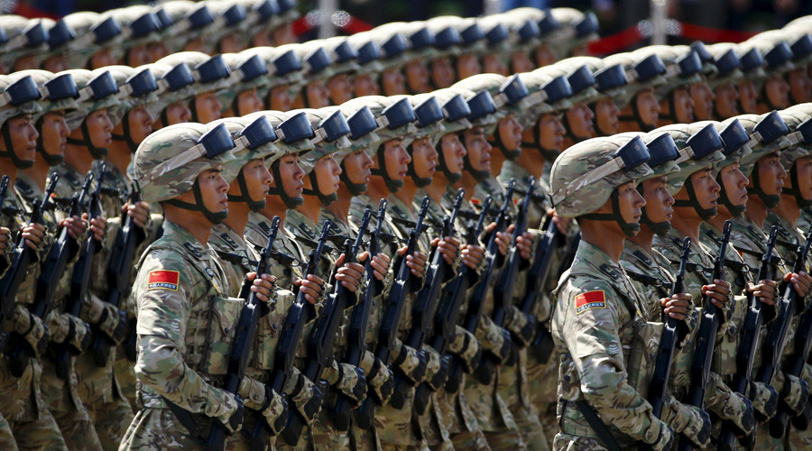 Soldiers of China's People's Liberation Army (PLA) © Damir Sagolj 