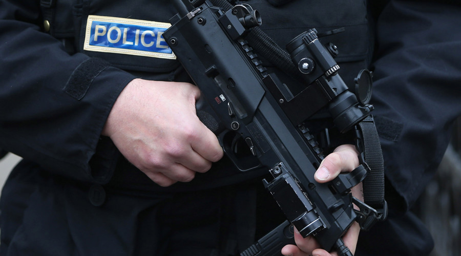 Armed police deployed following car chase near Mile End Stadium, East London