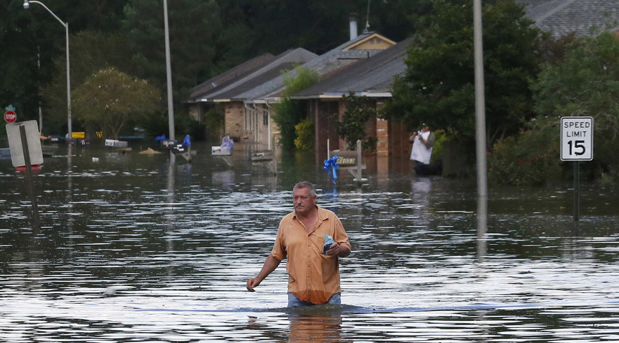 Louisiana flooding: 8 dead, 30k rescued amid '1,000-year' rain