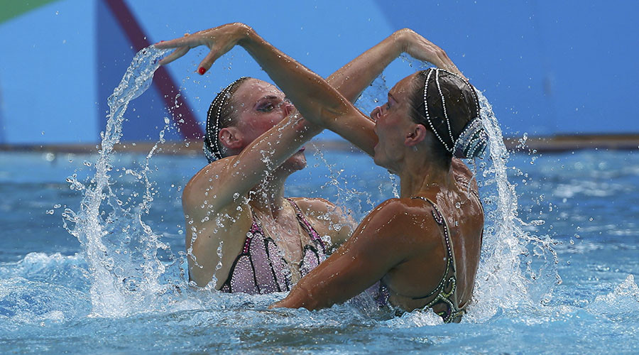 Russian synchronized swimming duet wins Russia’s 12th gold at Rio