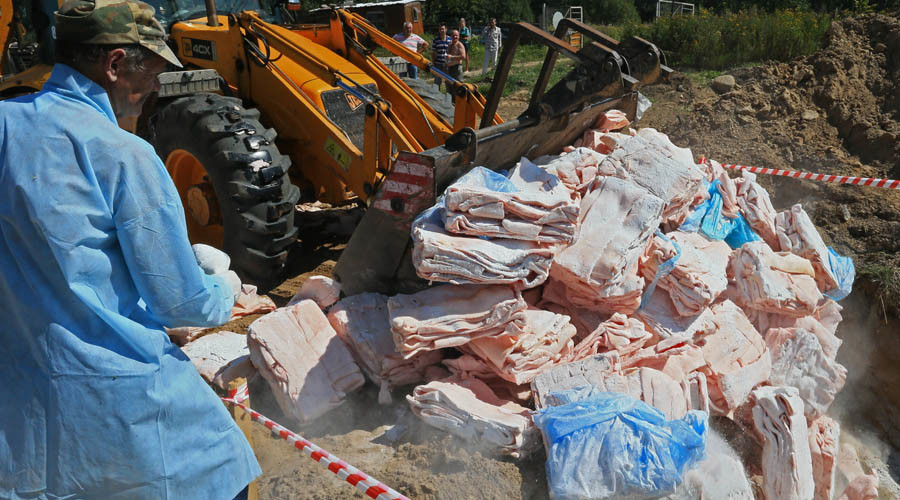 Senator drafts bill on handing sanctions-breaching goods to Russian poor