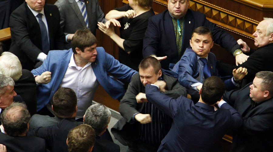 Duma chief says cooperation with Ukrainian parliament can be resumed after its members are replaced