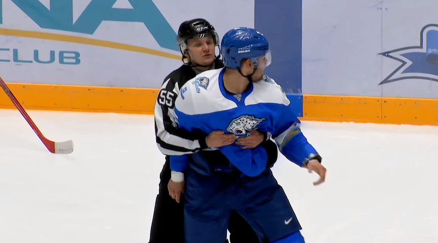 KHL bans Ryspayev for life following infamous preseason brawl