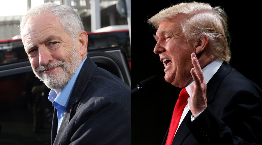 ‘I’ll take Trump for tea at Finsbury Park Mosque to teach him about diversity,’ says Corbyn