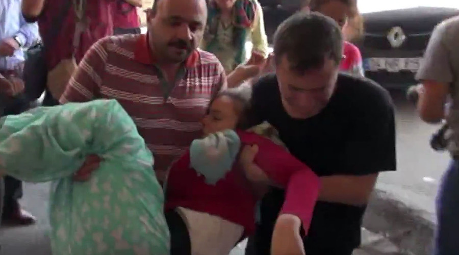 Bombed wedding: Surviving bride & groom re-admitted to hospital in Tukey (VIDEO)