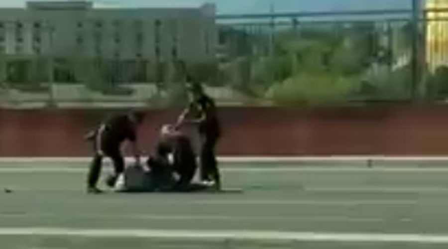 New Mexico police fatally shoot man accused of truck theft (VIDEO)